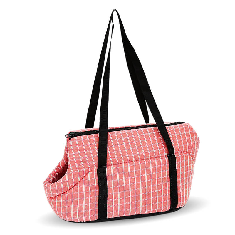 Fullbody Shoulder Carrier with Zipper for Small Dogs