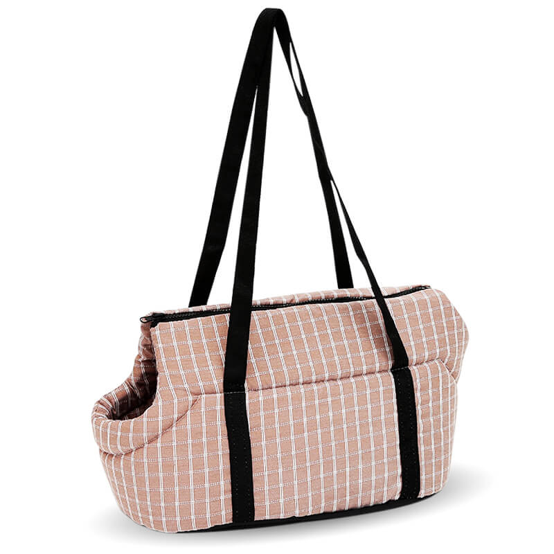 Fullbody Shoulder Carrier with Zipper for Small Dogs