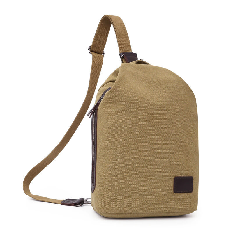 Canvas Crossbody Backpack for Men