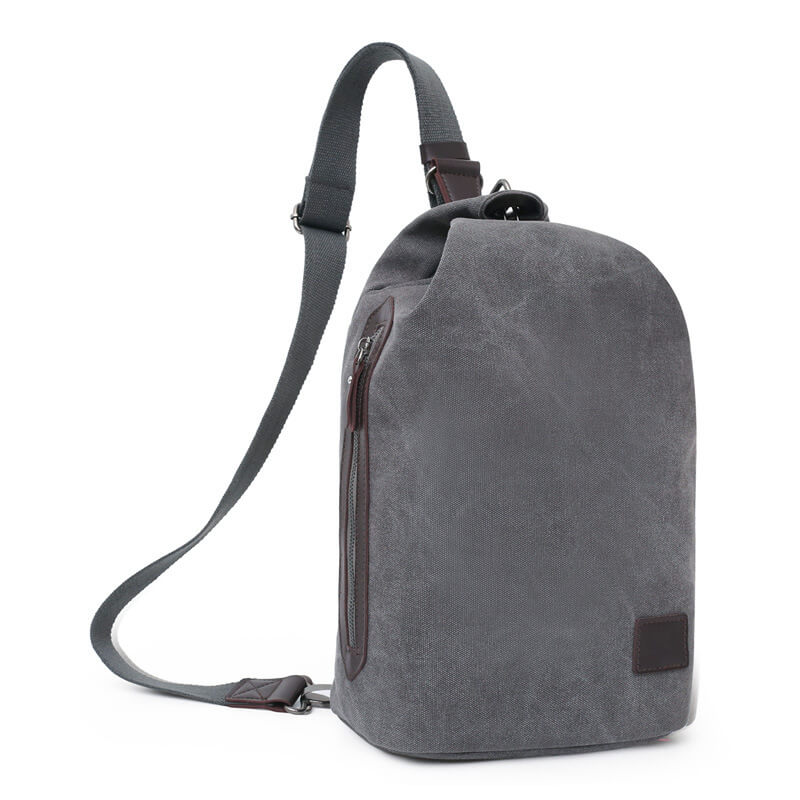 Canvas Crossbody Backpack for Men