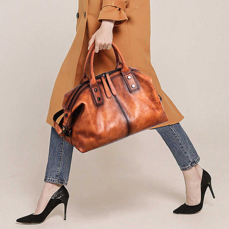 LASSIA – Women's Leather Retro Handbag