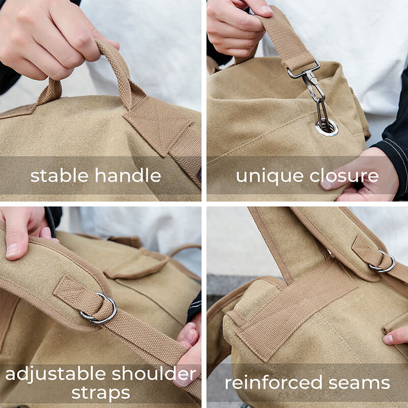 Stylish Canvas Backpack