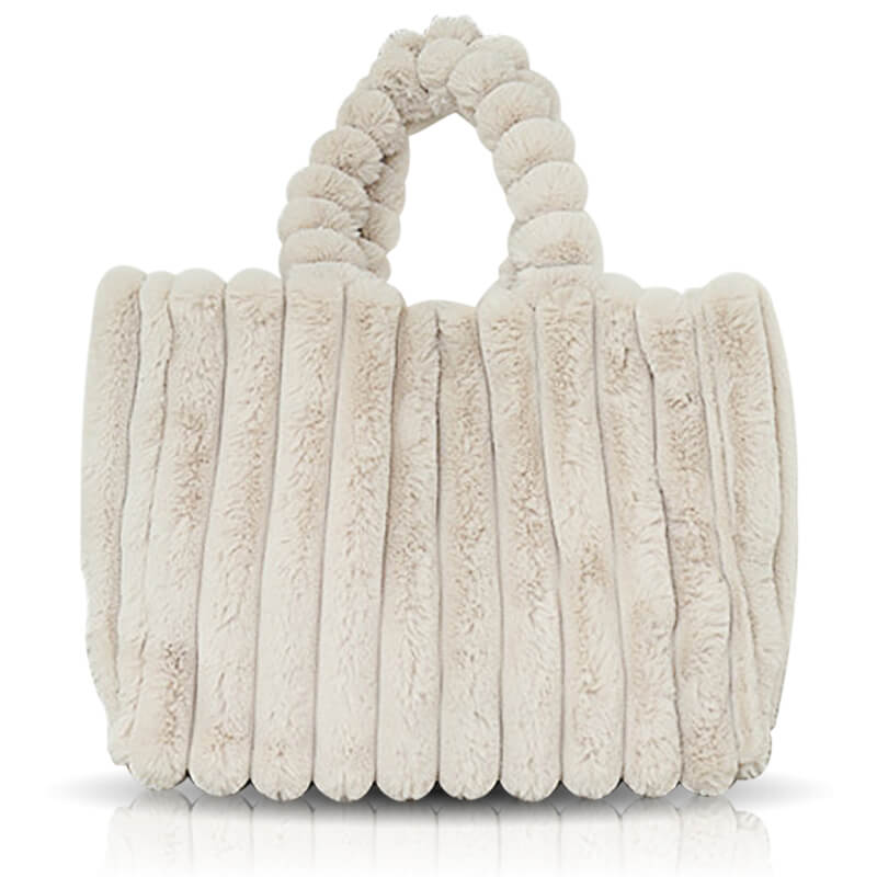 Soft Furry Tote Shoulder Bag