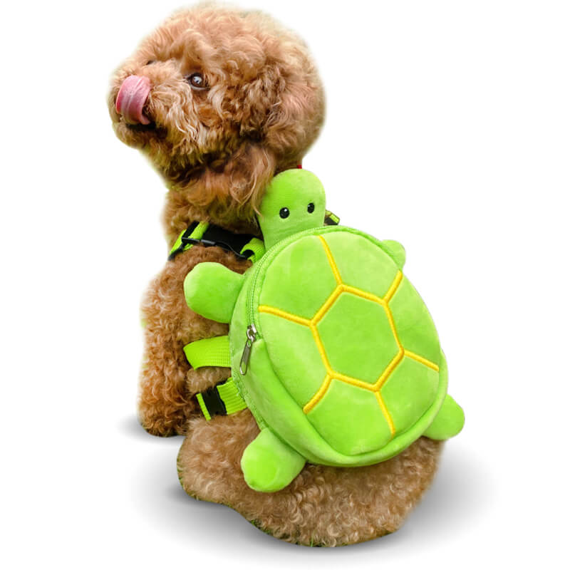 Funny Turtle Backpack for Small Dogs