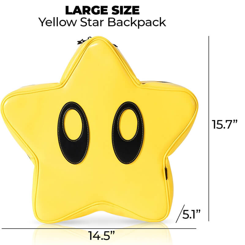 Cute Yellow Star Cartoon Backpack for Kids
