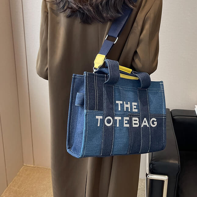The Tote Bag - Denim Style
