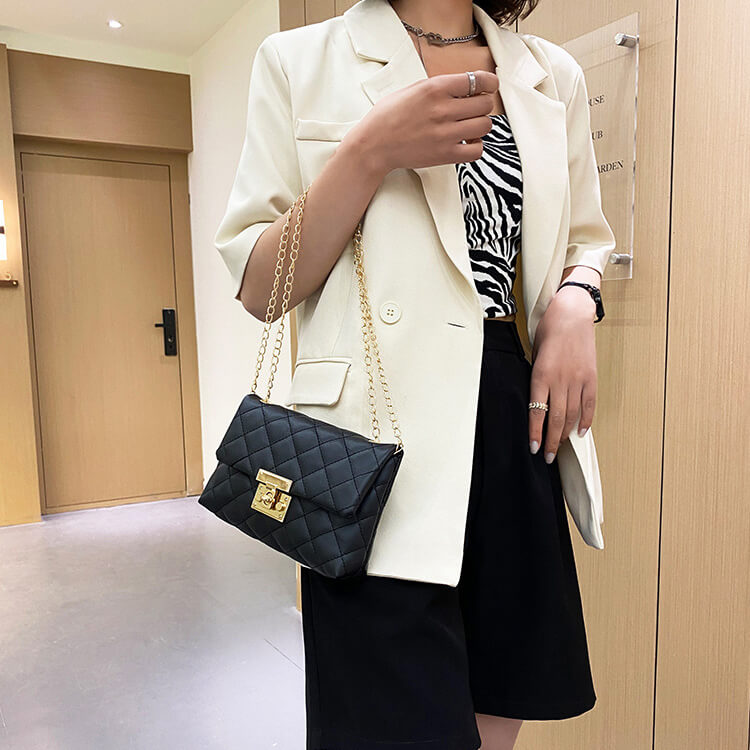 Square Buckle Women's Fashion Handbag