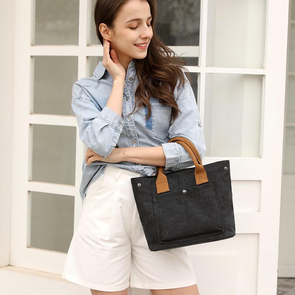 Women's Handbag Canvas Small Tote Bag