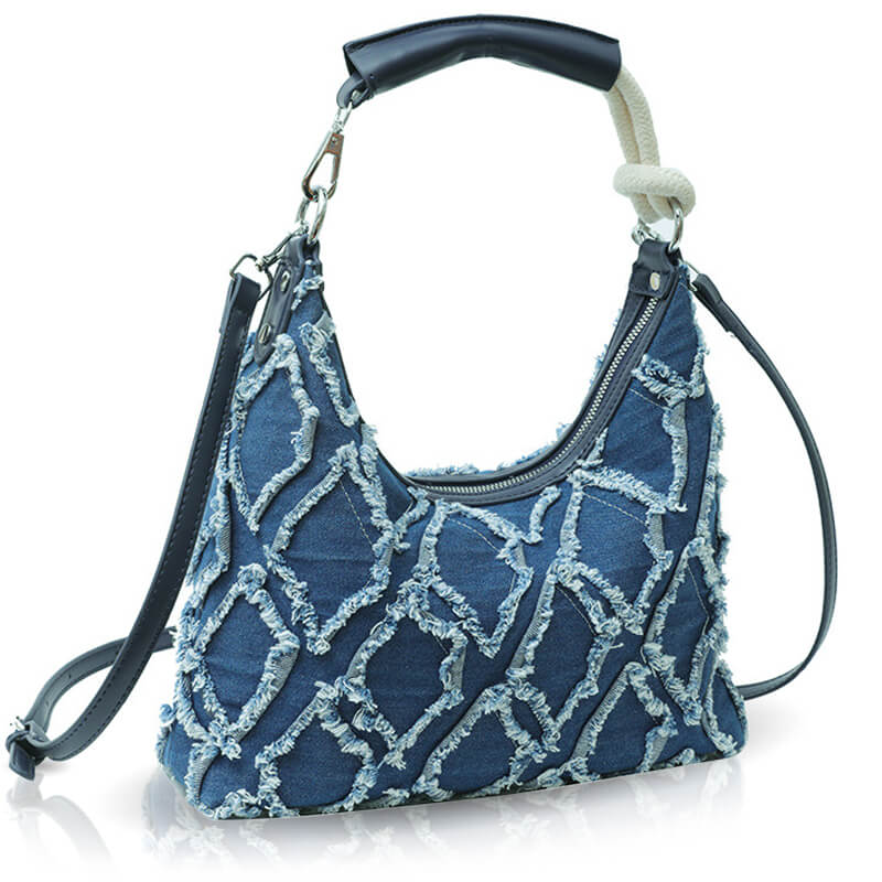 Trendy Casual Denim Women's Handbag