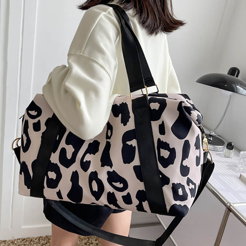 Cow Pattern Gym Bag