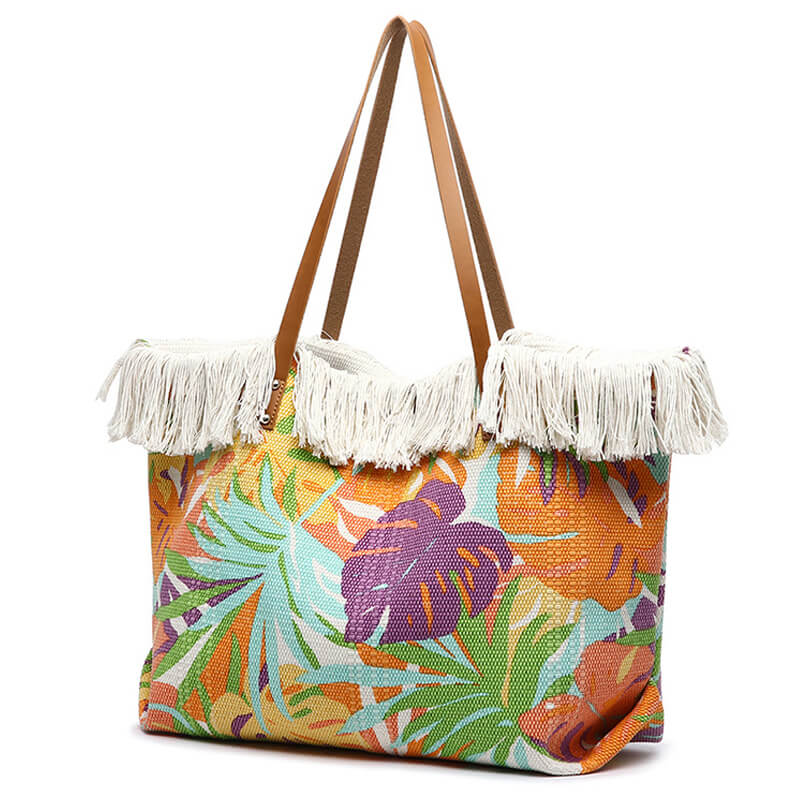 Canvas Summer Tote Shoulder Bag