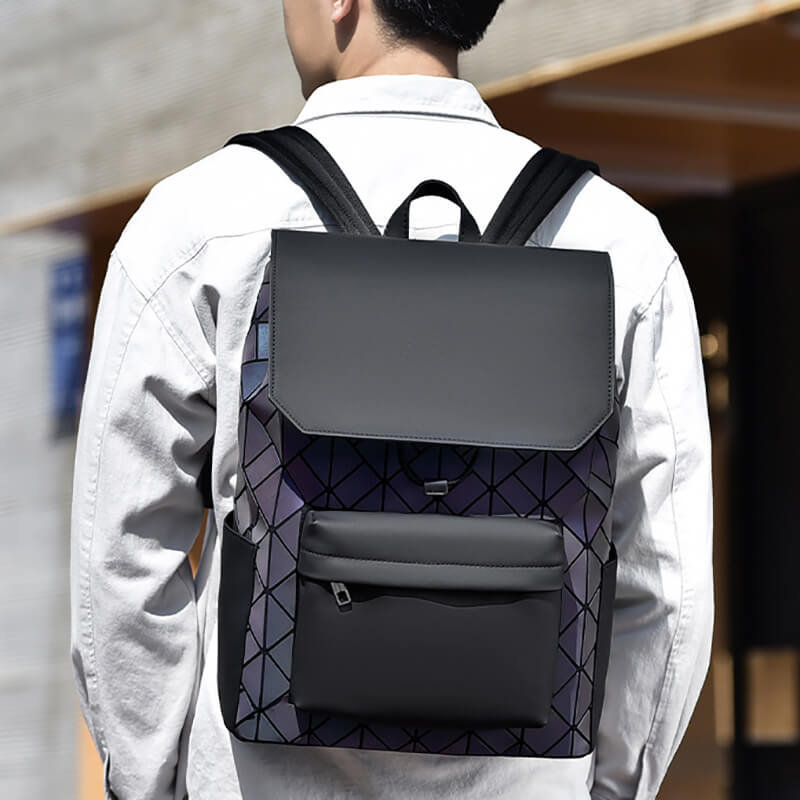HOLOBAG - PU Leather City Backpack
