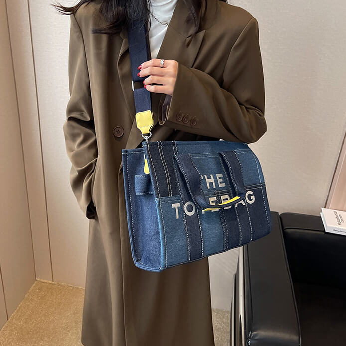 The Tote Bag - Denim Style