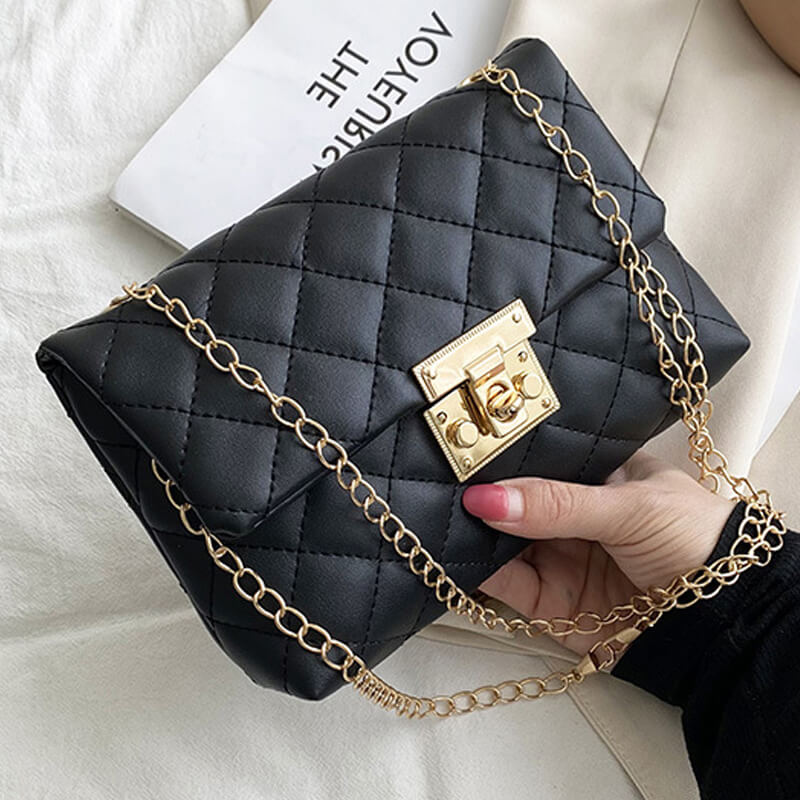 Square Buckle Women's Fashion Handbag