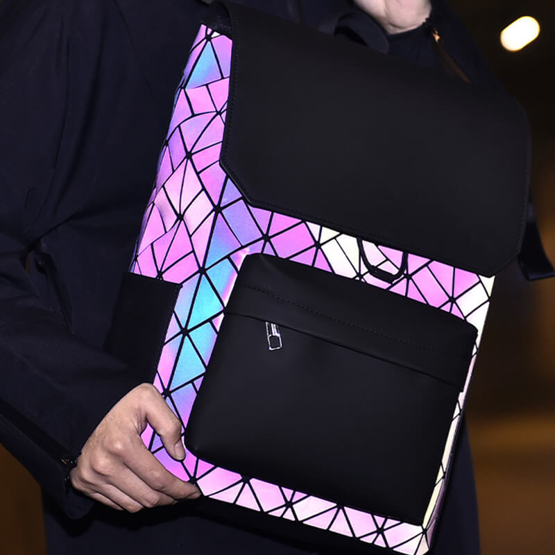 HOLOBAG - PU Leather City Backpack