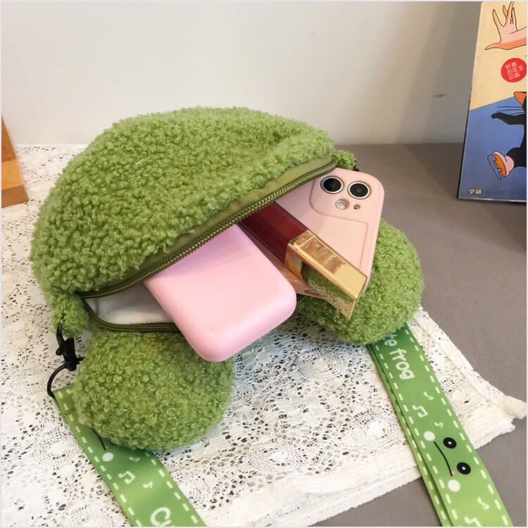 Cute Frog Shoulder Bags