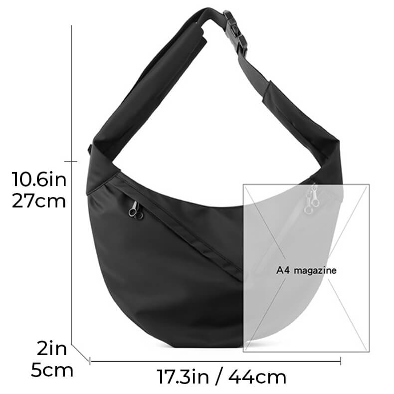 HARAJUKU Trendy Men's Chest Cross Body Bag