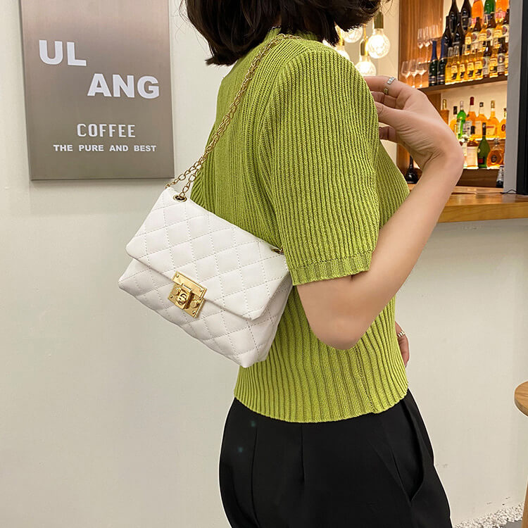 Square Buckle Women's Fashion Handbag