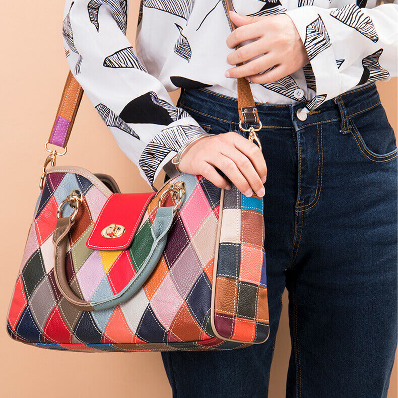DIAMOND - Women's Genuine Leather Bag