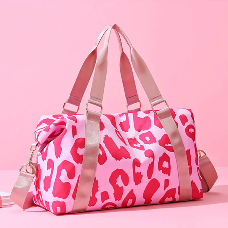 Cow Pattern Gym Bag