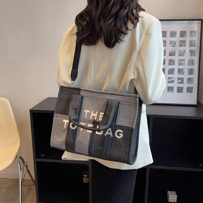 The Tote Bag - Denim Style