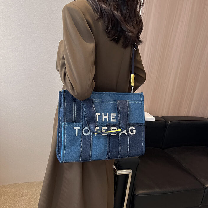 The Tote Bag - Denim Style