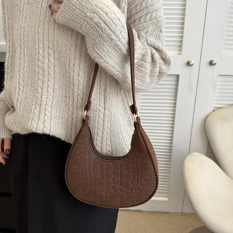 Women's Small Felt Fashion Handbag