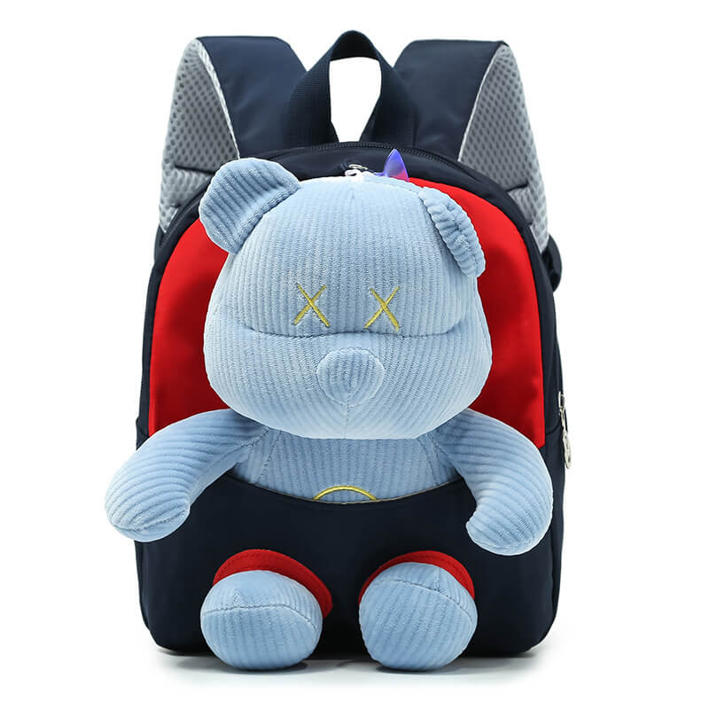 Cute Toddler Kids Backpack with Teddy Bear