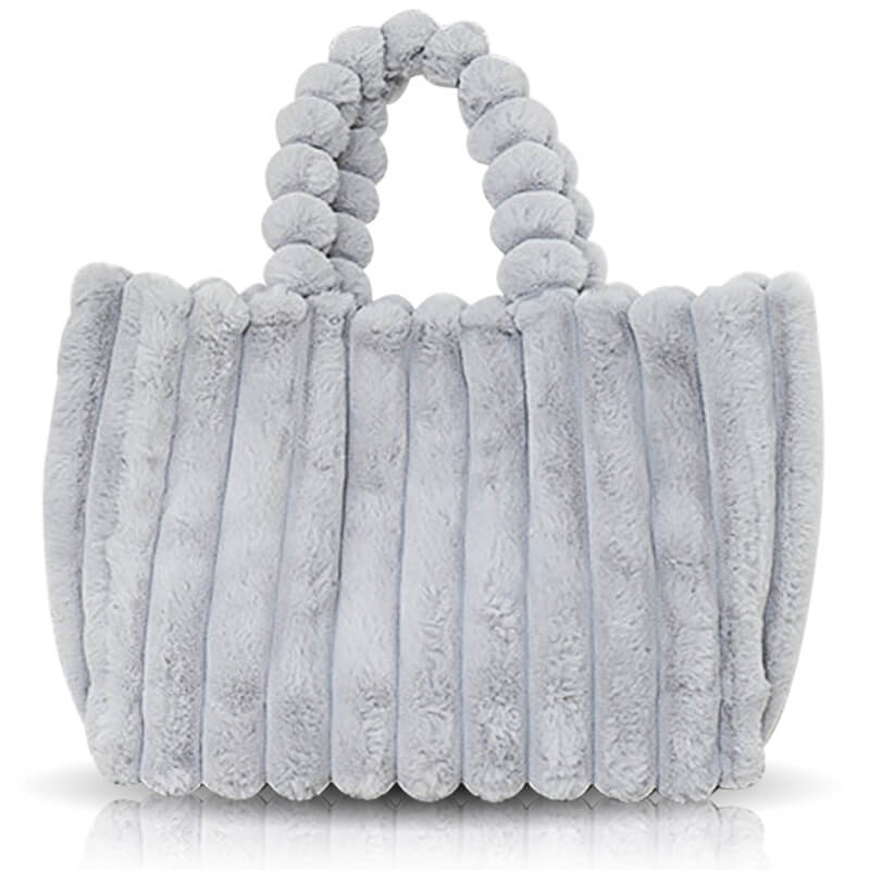 Soft Furry Tote Shoulder Bag
