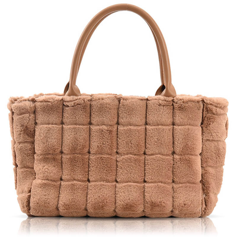 Plush Furry Shopping Bag