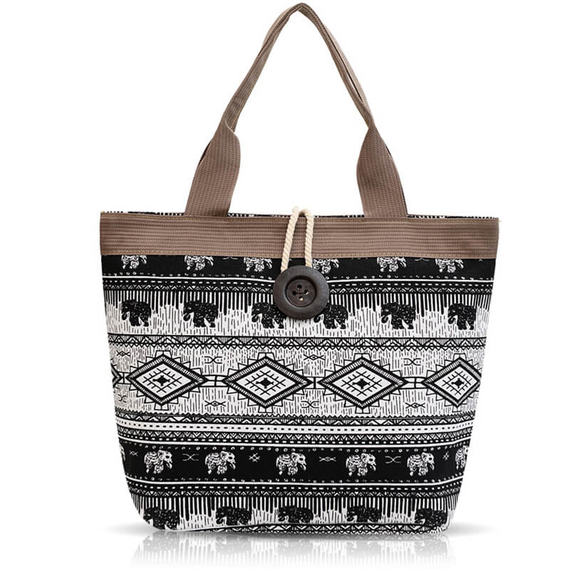 Women's Canvas Ethnic Style Bag