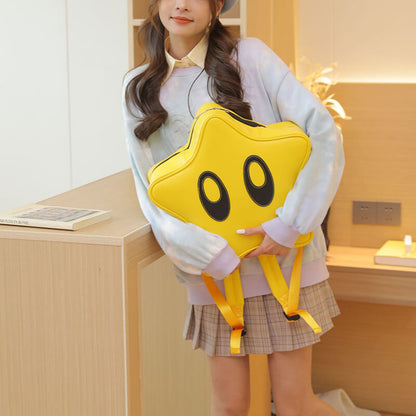 Cute Yellow Star Cartoon Backpack for Kids
