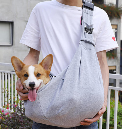 Dog Sling Carrier with Adjustable Strap