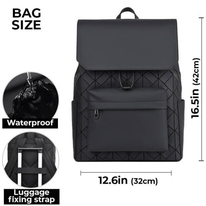 HOLOBAG - PU Leather City Backpack
