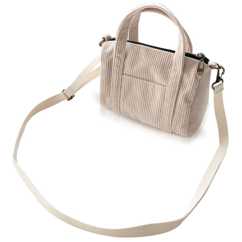 Japanese Retro Style Corduroy Bag